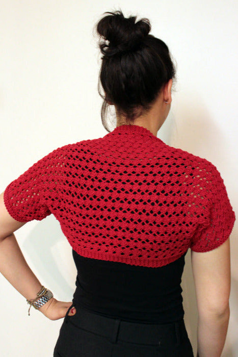 Lacy Summer Shrug Pattern (Knit)