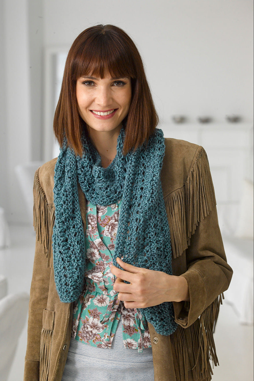 Lacy & Luscious Scarf (Knit)