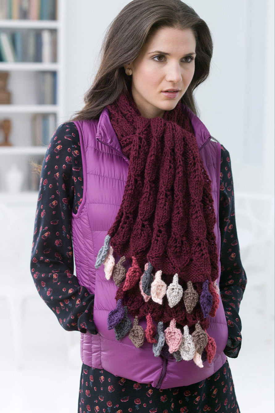 Leafy Shawl Pattern (Knit)