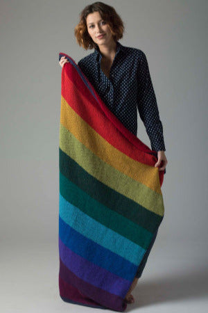 Level 1 Bright Afghan (Knit)