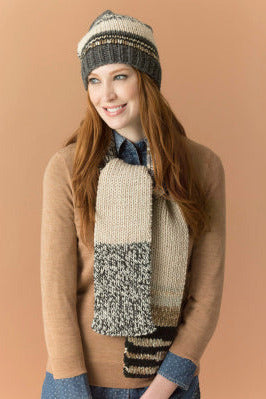 Level 2 - Easy Knit Scarf & Hat - Version 6