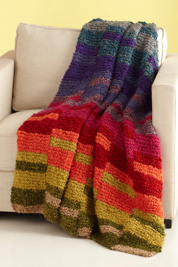 Light Spectrum Afghan (Knit)