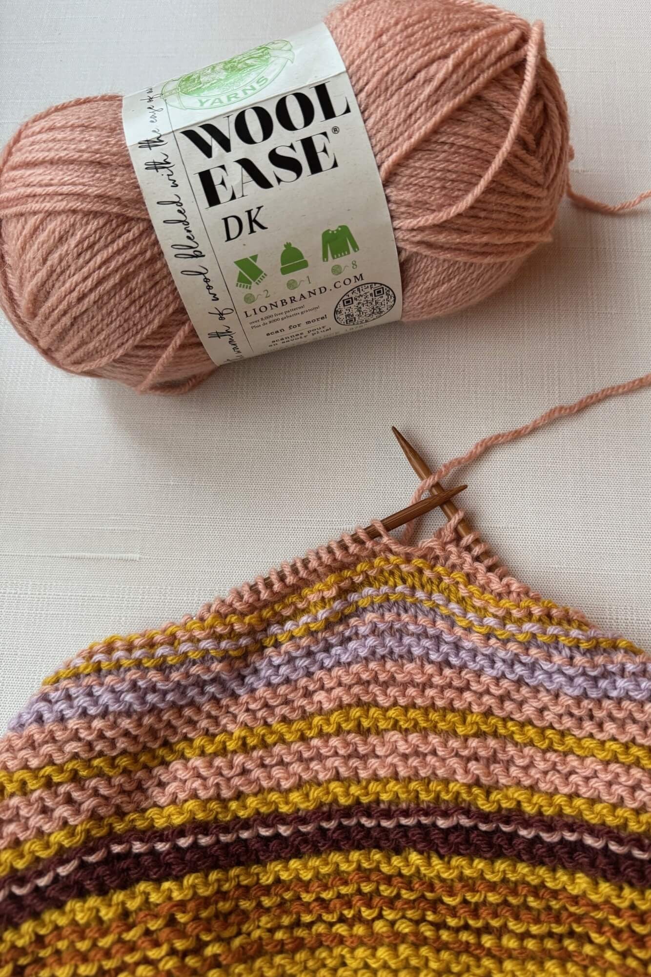 Knit Temperature Blanket 2025
