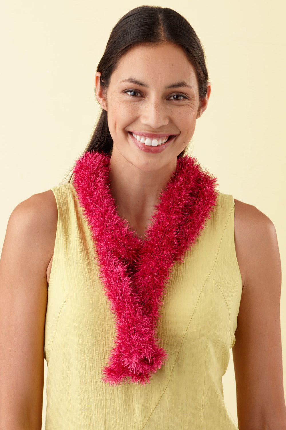 Loom Knit Sparkle Scarf - Version 1