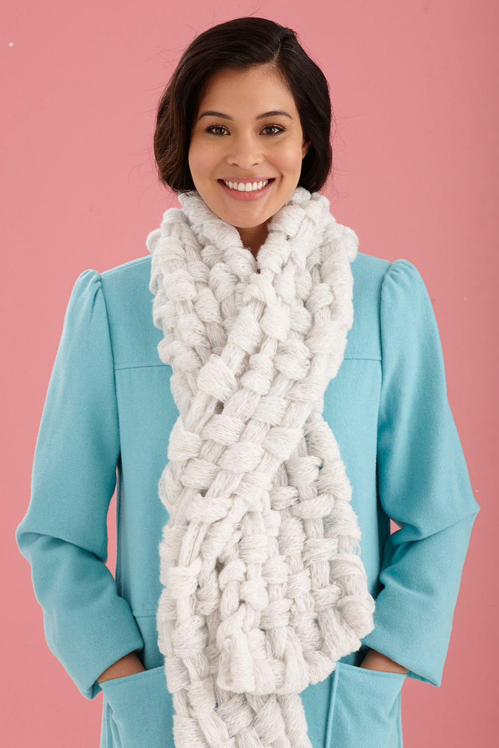 Bulky Woven Shawl Pattern (Loom-Weave)