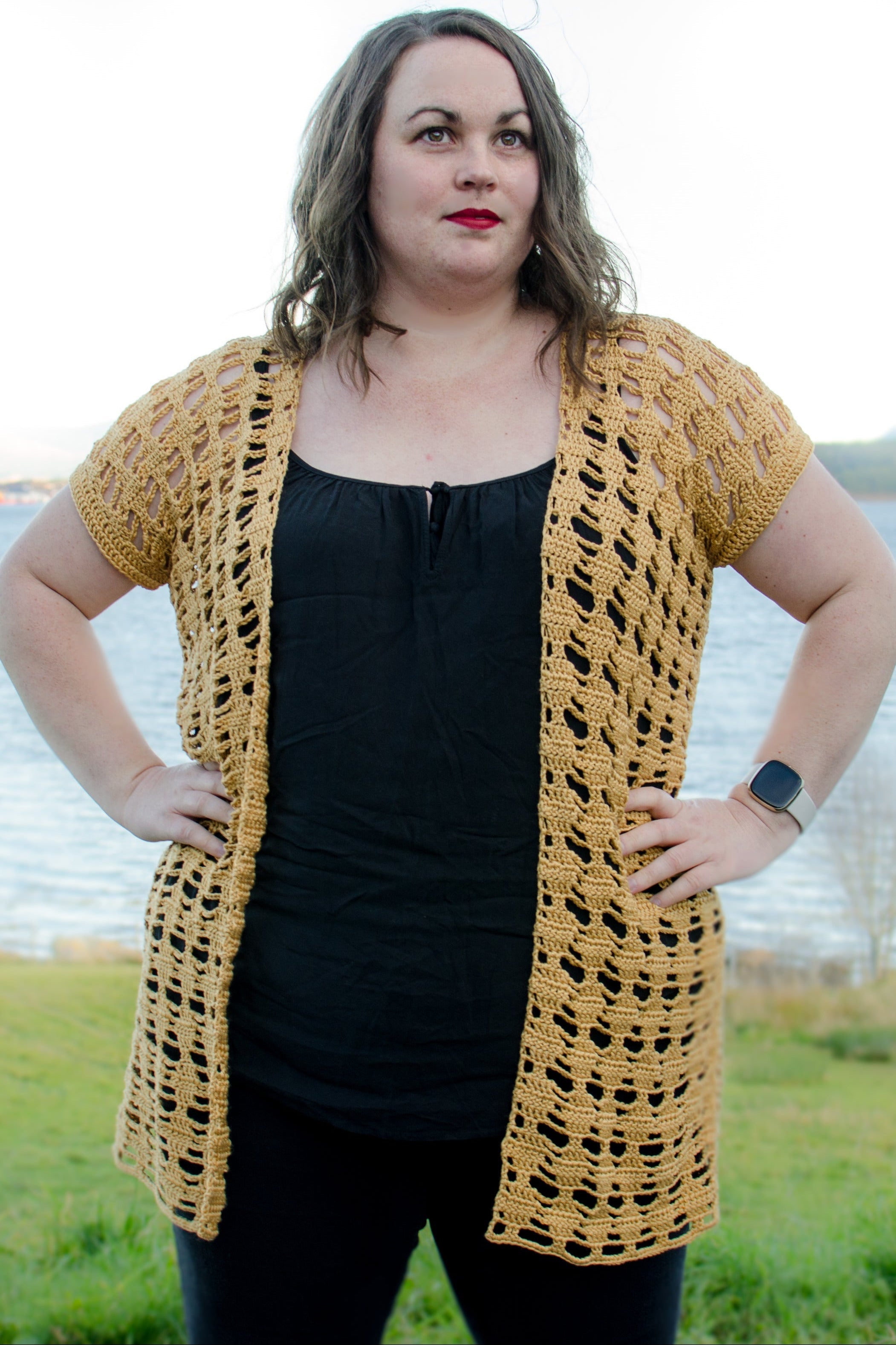 Lace Summer Cardigan (Crochet)