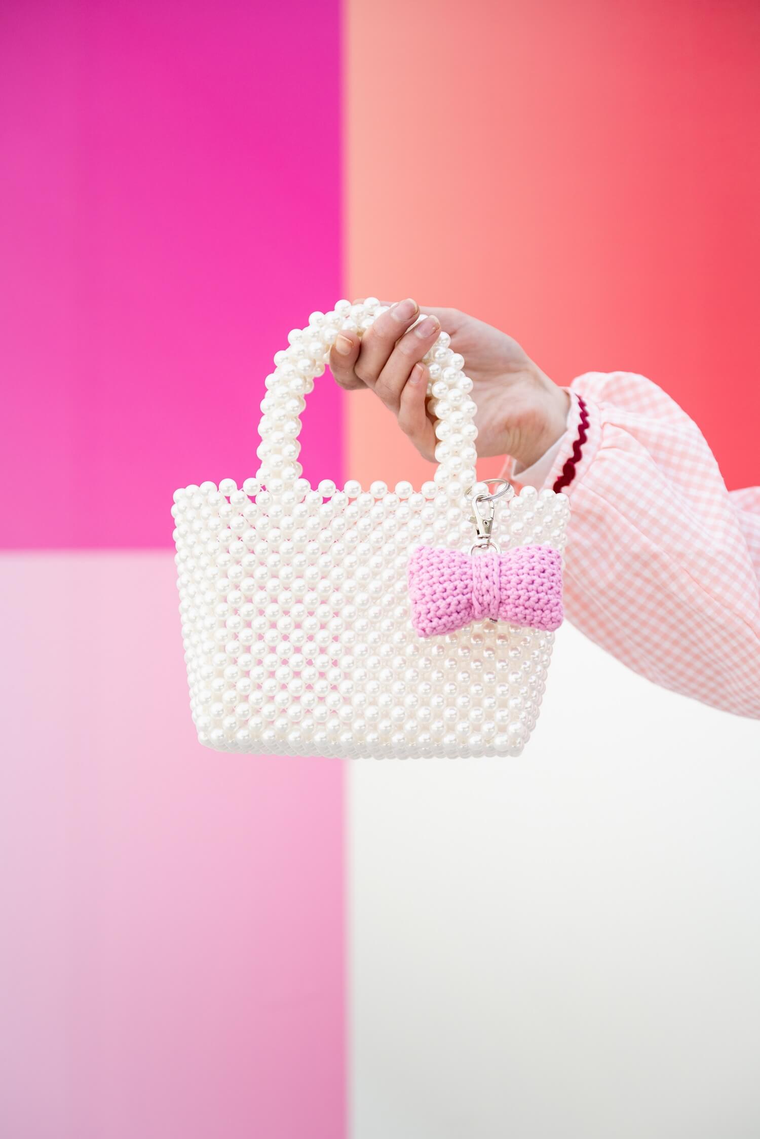 Bow Bag Charms (Crochet)