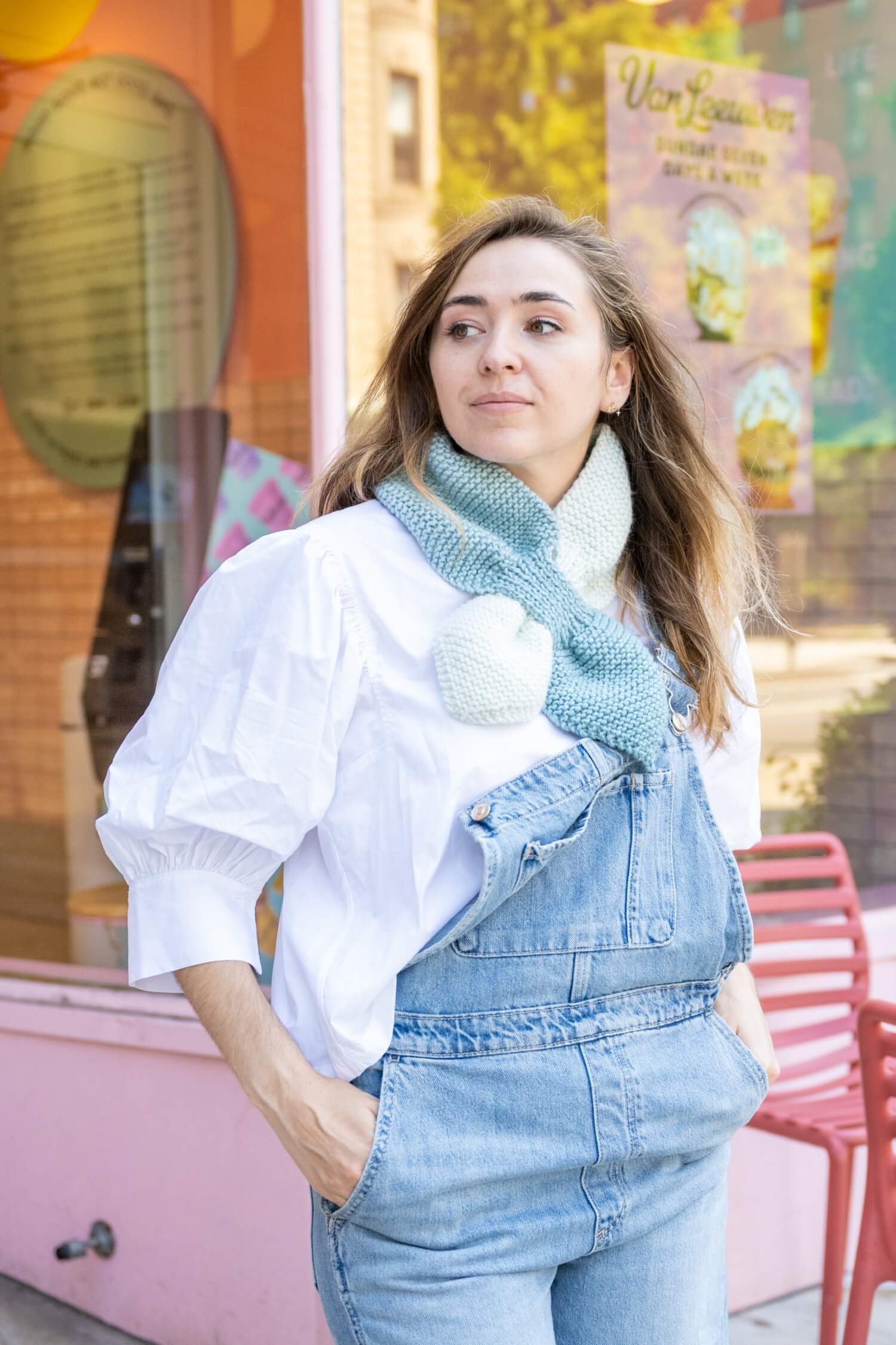 Bowtie Scarf (Knit)