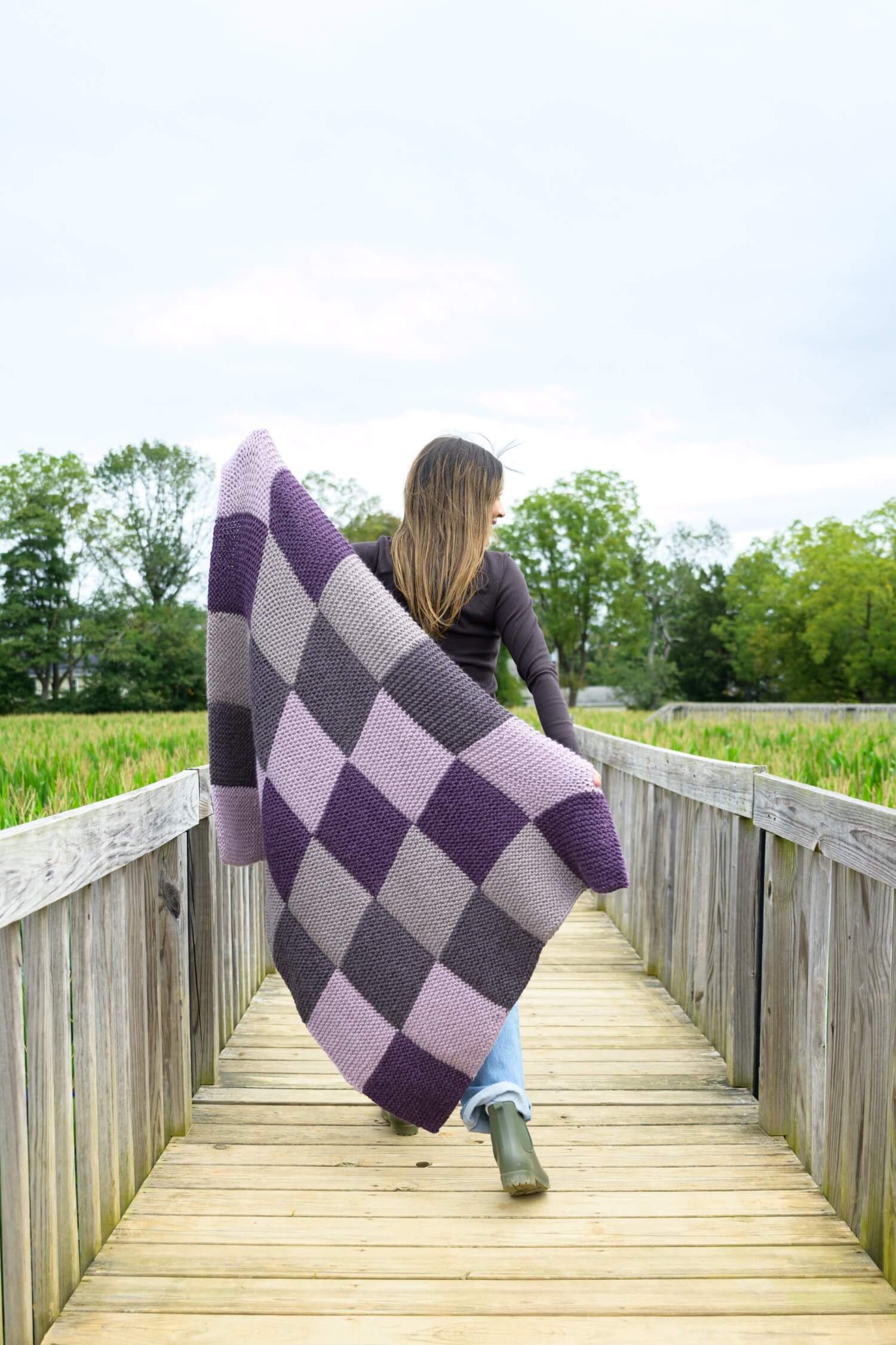 Knit Kit - Sando Small Afghan
