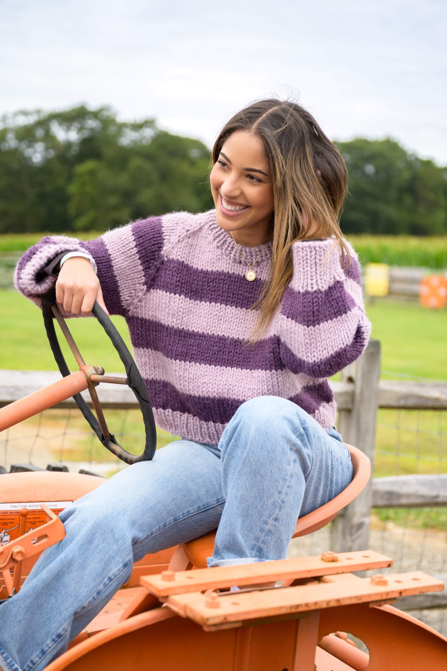 Knit Kit - Sporty Stripes Pullover