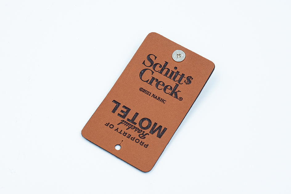 Schitt’s Creek Garment Tag - Property of Rosebud Motel