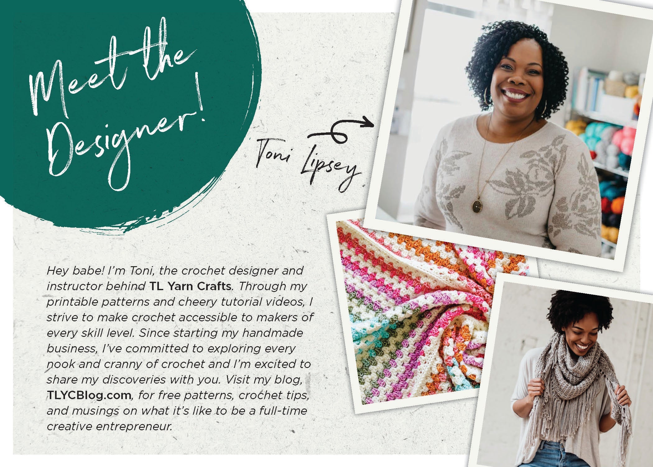 Blogger Postcard: TL Yarn Crafts
