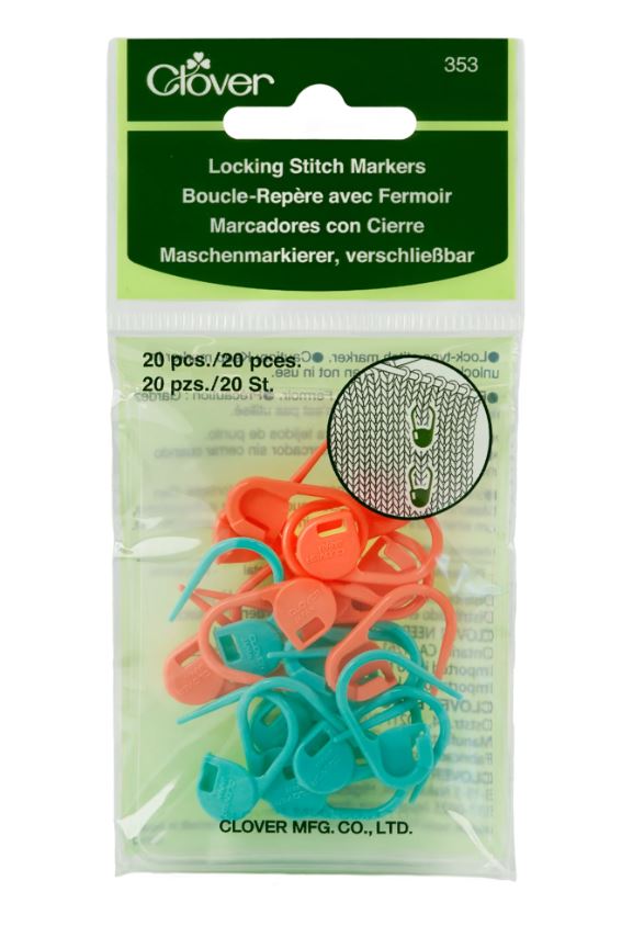 Clover Locking Stitch Marker