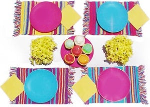 Bright Placemats Pattern (Crochet)