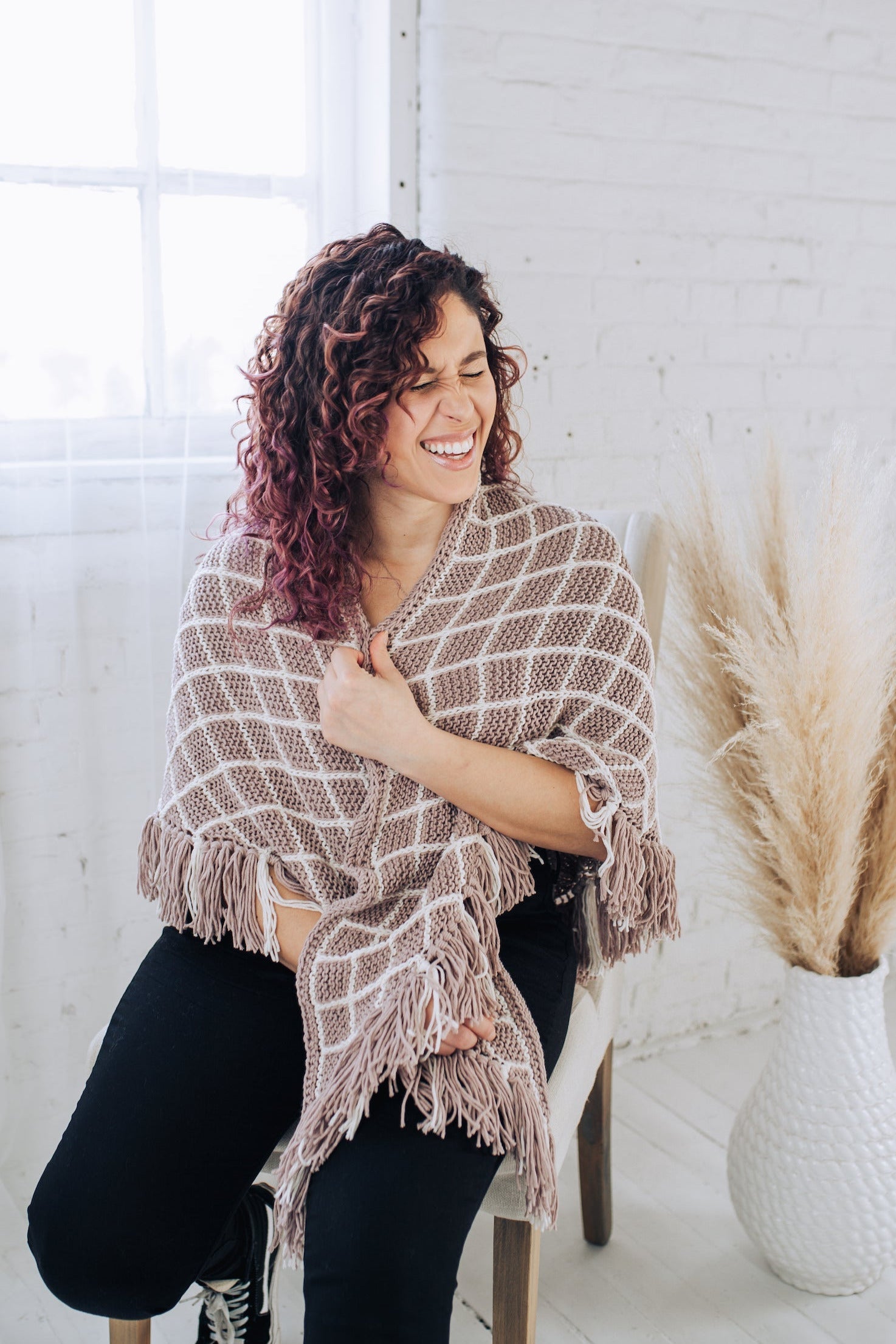 Celia Triangle Shawl (Knit)