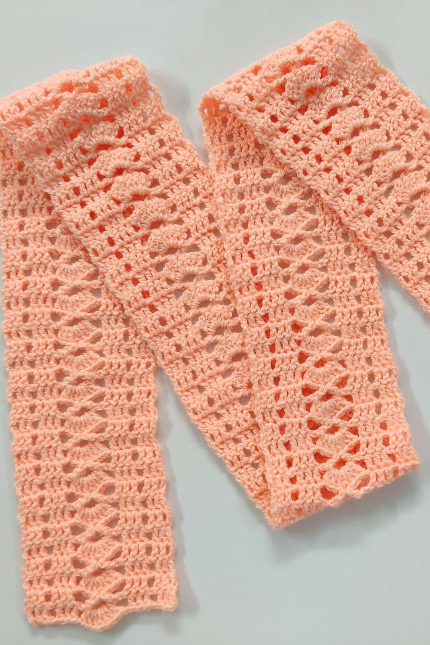 Charming Shells Scarf (Crochet)