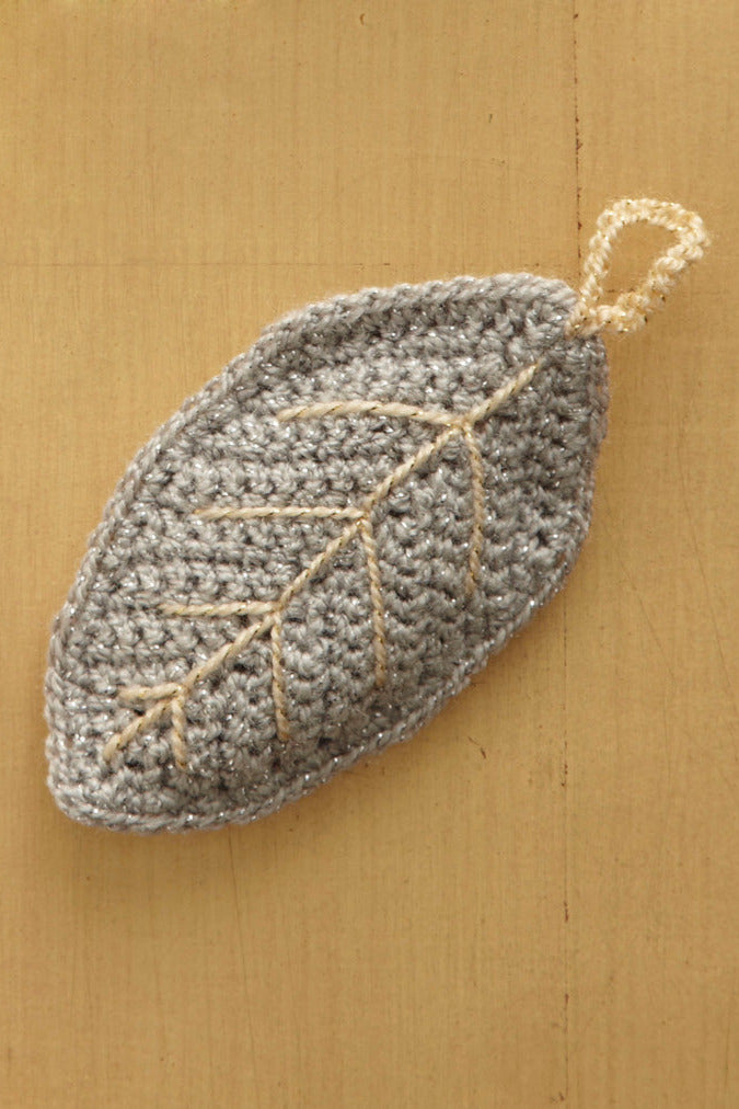 Leaf Sachet Pattern (Crochet)