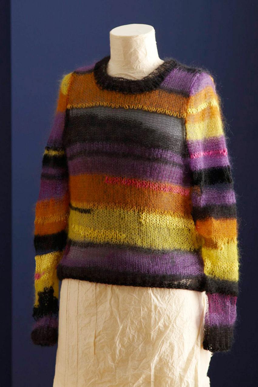 Multi-Yarn Pullover (Knit)