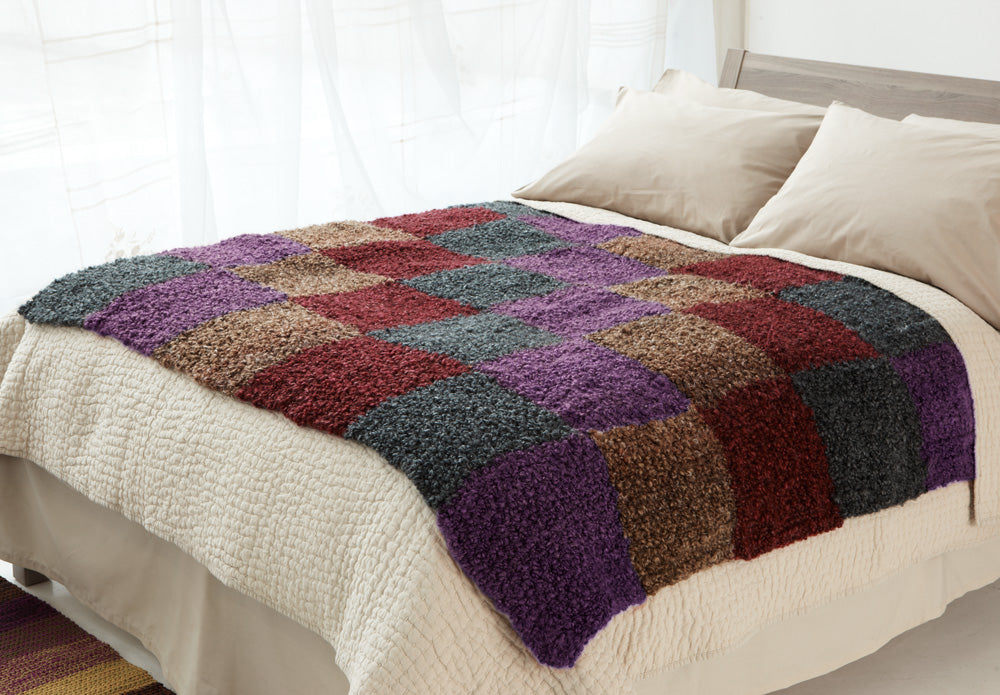 Checkerboard Throw (Crochet) - Version 2