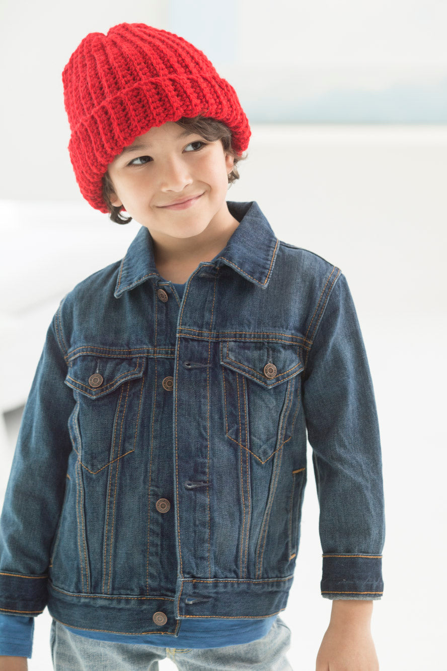 Child's Easy Crochet Hat Pattern
