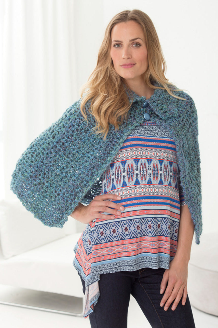 Collared Capelet (Crochet)