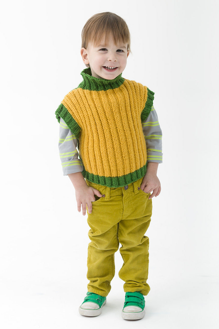 Child's Turtle Vest (Knit)