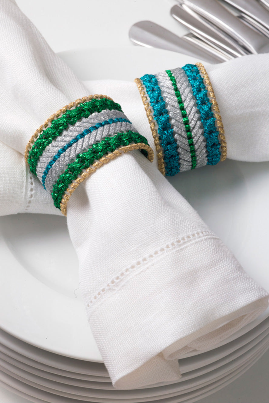 Ladies Luncheon Napkin Rings (Crafts)