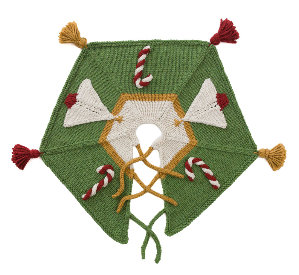 Candy Cane Tree Skirt (Knit)