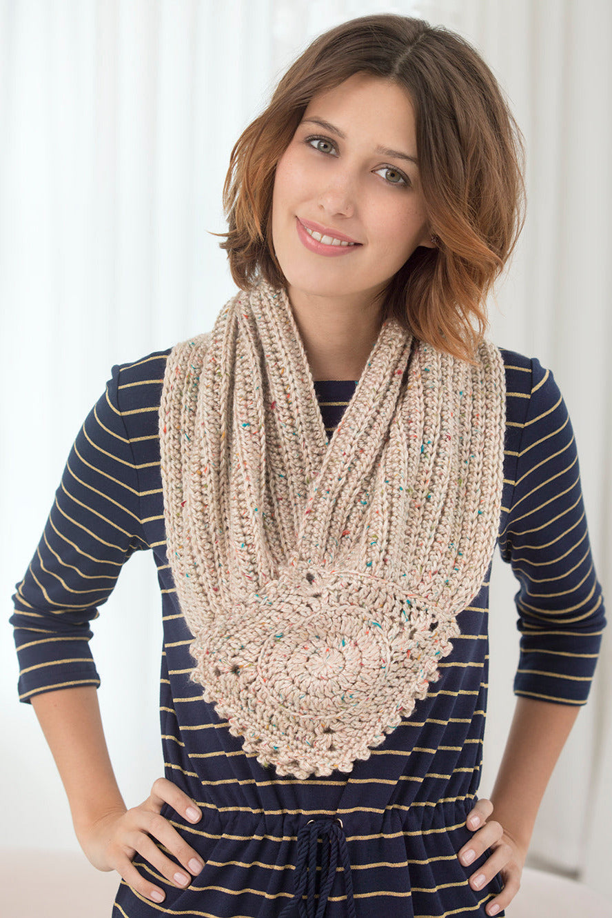 Brompton Abbey Cowl (Crochet) - Version 1