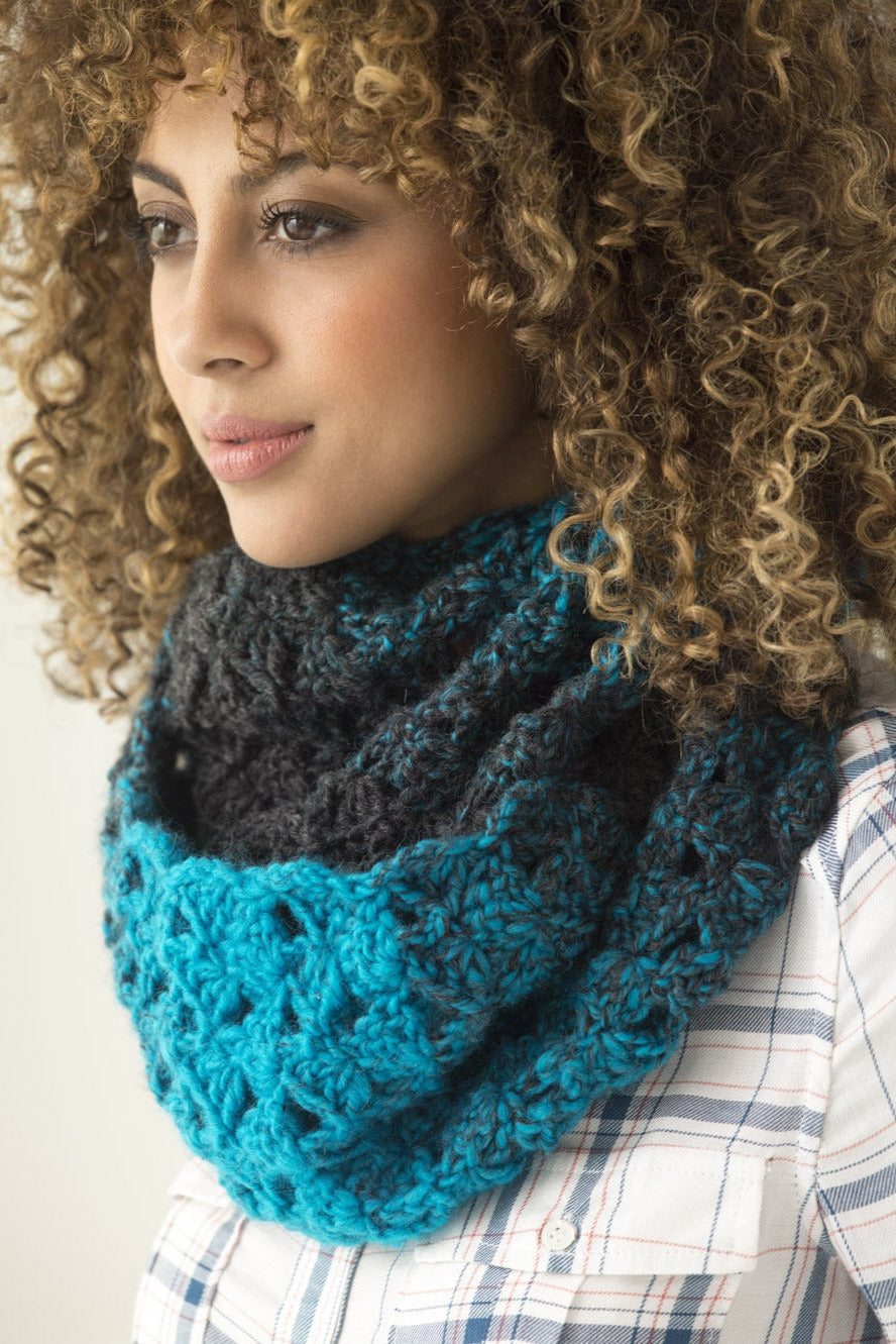 1 Ball Cowl (Crochet)