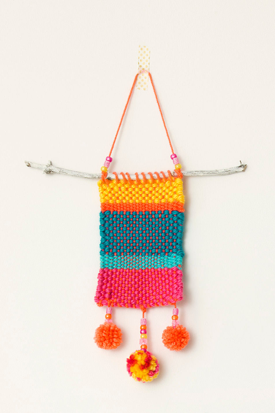 Cheerful Wall Hanging (Loom/Weave)
