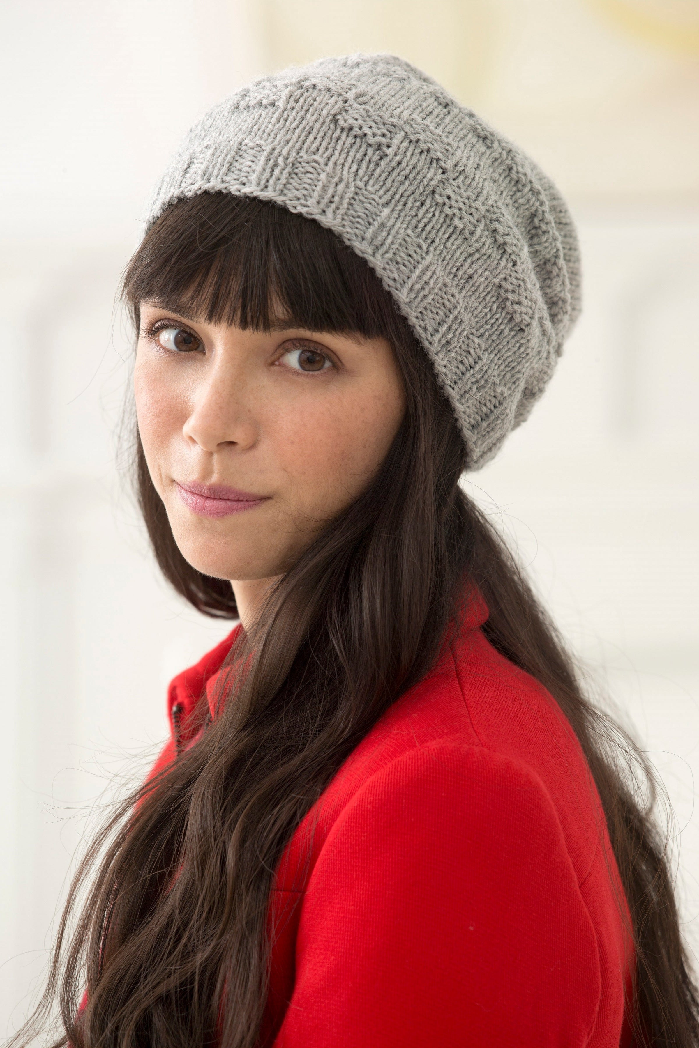 Checkmate Slouch Hat (Knit) - Version 1