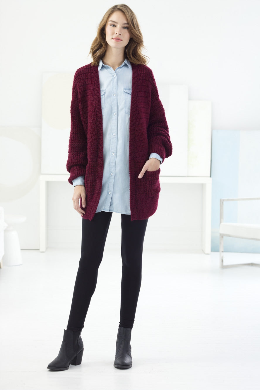 Burke Library Cardigan (Knit)