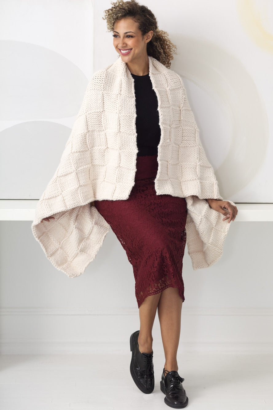Checkerboard Afghan (Knit)