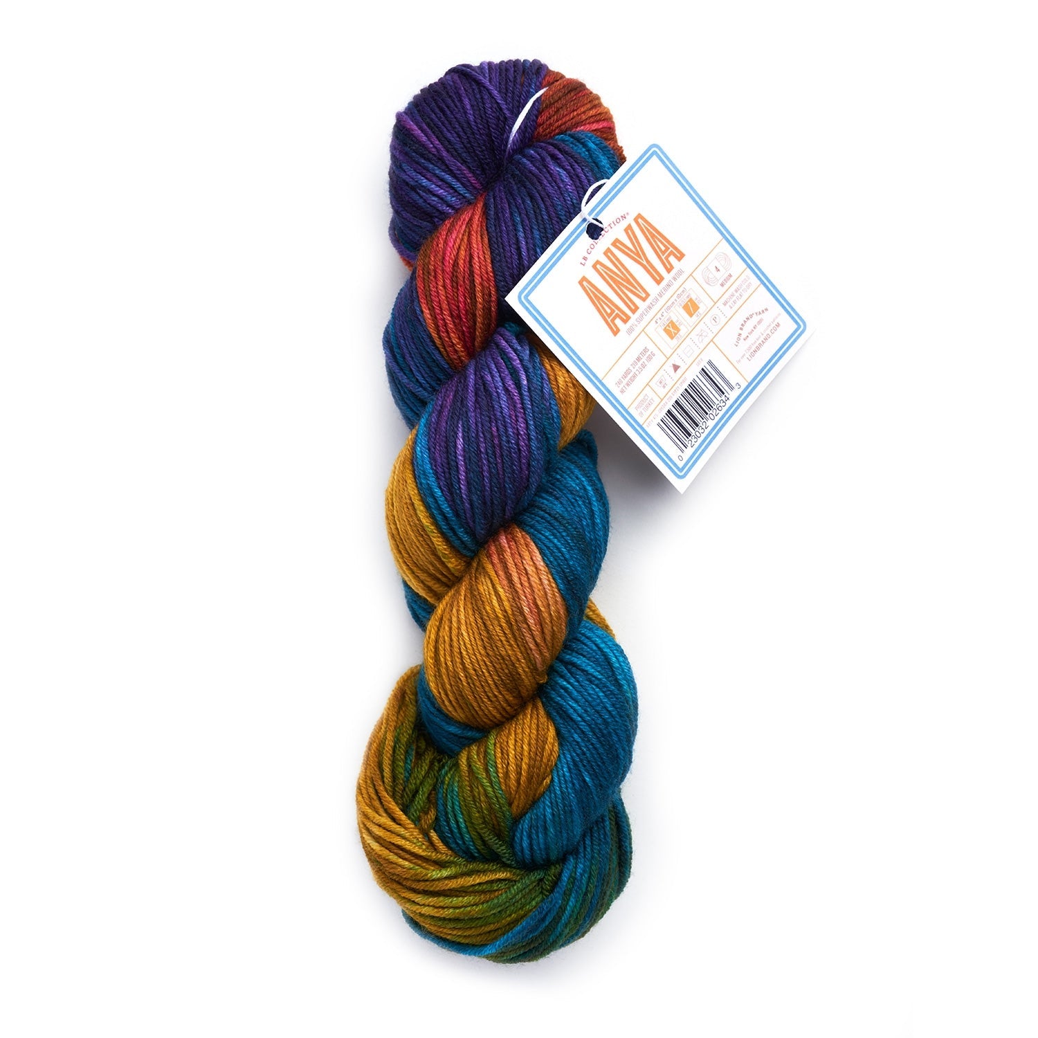 LB Collection® Hand-Dyed Superwash Merino Yarn - Discontinued
