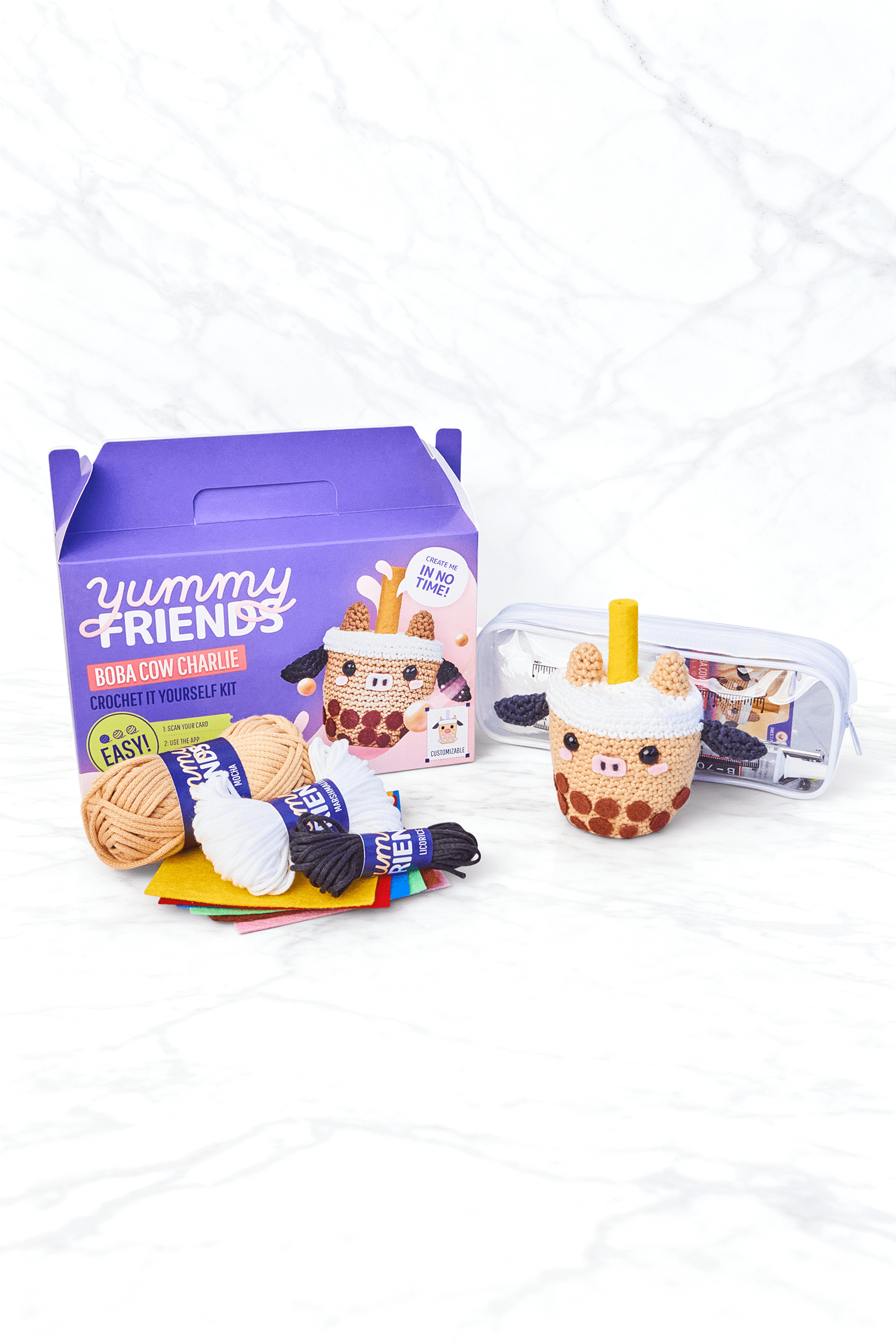 Yummy Friends Crochet Kit