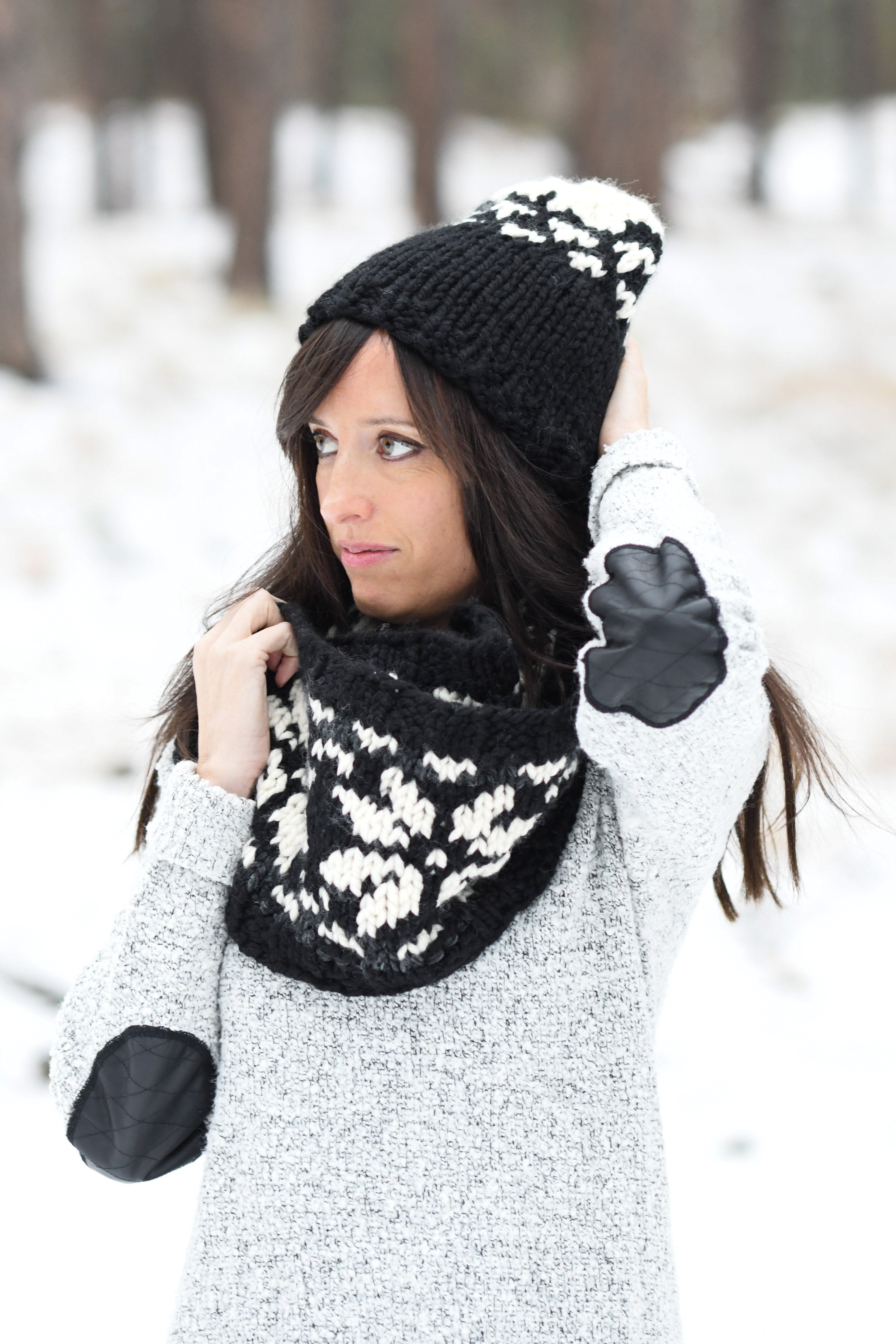 Knit Kit - Scandinavian Knit Hat and Scarf Set