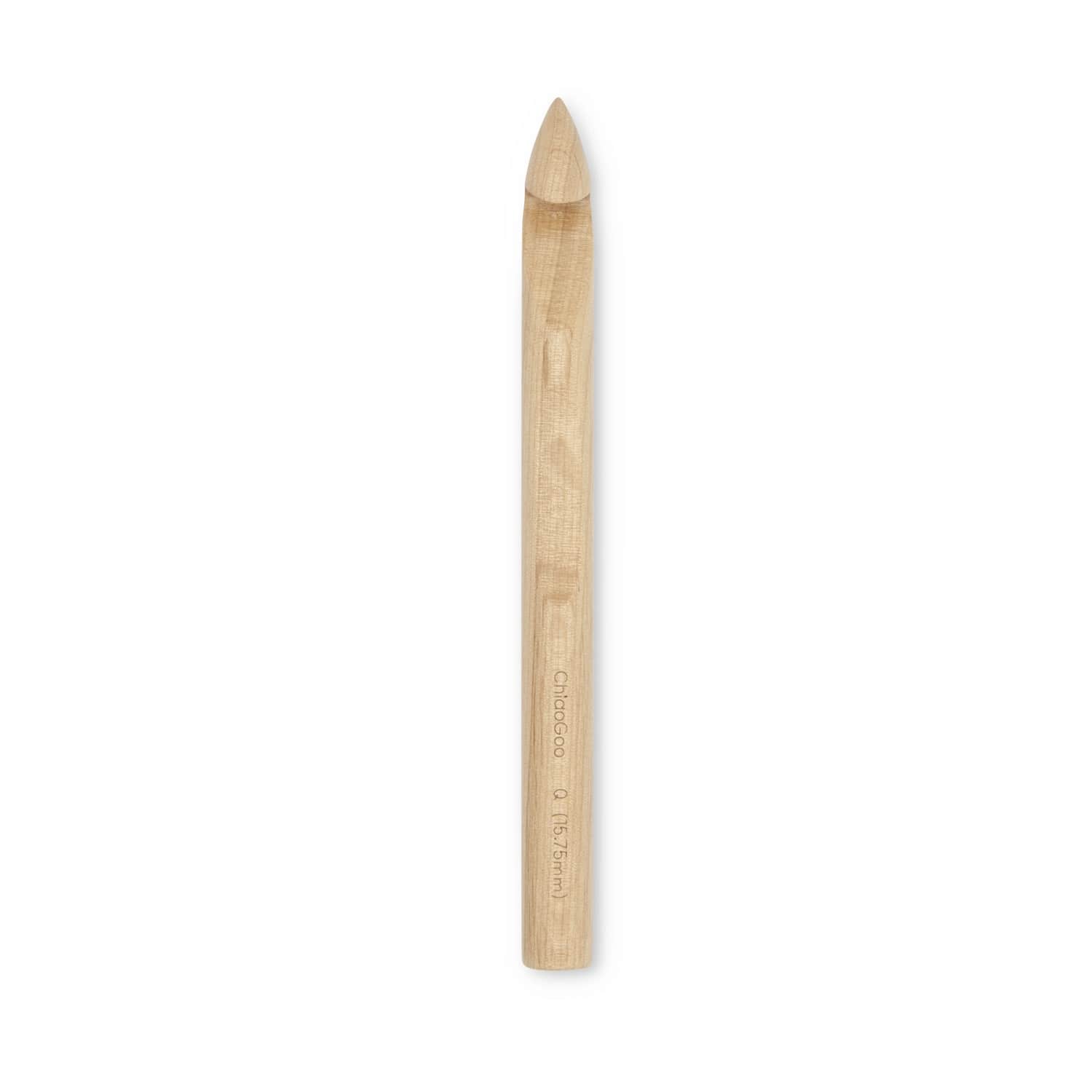 ChiaoGoo Premium Bamboo Crochet Hooks (Sizes Q to U)