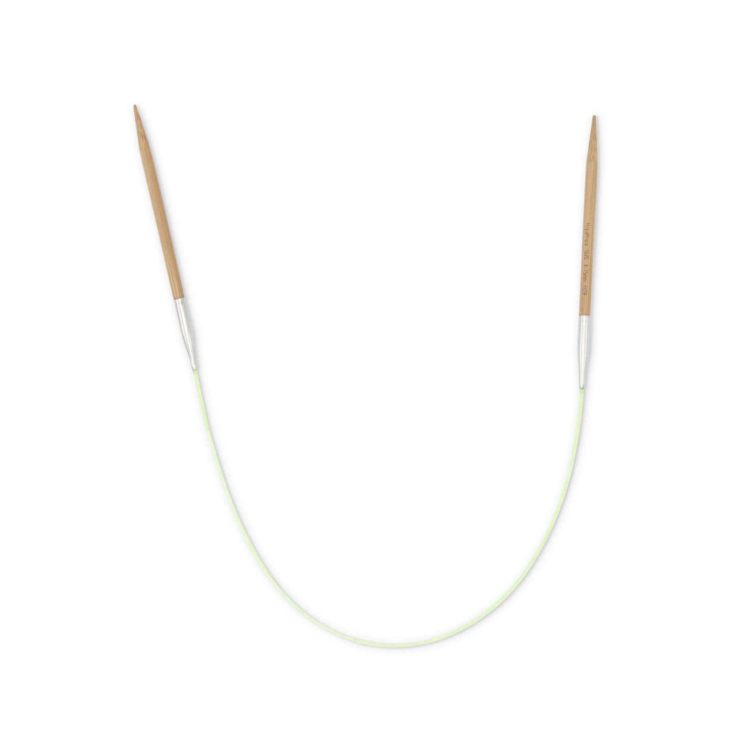 HiyaHiya US Bamboo Circular Needles 16" (Sizes 0 to 9)